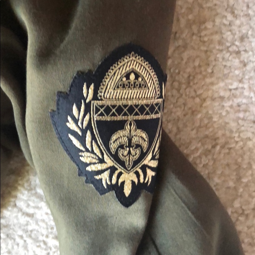 Guess Army Style Button Up Jacket - image 4